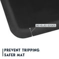 thumbnail image 3 of 3' x 4' Barber Floor Mat Anti Fatigue for Stylist Standing, 1/2'' Thick Comfort Matt Square Base for Salon Styling Chair, Hair Cutting Hairdressing Beauty Equipment, 3 of 10