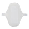 thumbnail image 3 of Riousery 4PCS Washable Menstrual Pad Leak Proof Breathable Pure Cotton Reusable Sanitary Pad Universal for Women (7.28 inches / 18.5 cm), White, Size S, 3 of 10