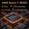 thumbnail image 2 of Lenovo Ideapad Slim 3i 15.6" Full HD Touch Business&Home Laptop, AMD Ryzen 7 5825U Upto 4.5GHz, 8GB RAM, 512GB PCle SSD,Microsoft Office, Windows 11 Pro, Grey/HUB, 2 of 7