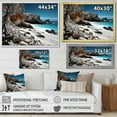 thumbnail image 4 of Designart "Contrasting Black Beach III" Nautical & Beach Wall Decor, 4 of 5