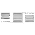 thumbnail image 2 of 10 - 2 inch Aluminum Side Release Buckles, 2 of 2
