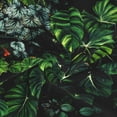 thumbnail image 6 of Kll Lush Foliage Green Plant Print Women'S Sarong Coverups Short Bathing Suit Wrap Skirt Beach Wrap Swimsuit Cover Ups, 6 of 7