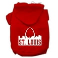 thumbnail image 5 of Mirage Pet Products St Louis Skyline Screen Print Pet Hoodies Bright Pink Size Med, 5 of 10