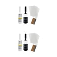 thumbnail image 1 of Maytalsory 2Pcs Verre Automobile Réparation Fluide Pare-Brise DIY Fissure Résine Outil Fixer Voiture Noir Blanc 7cm 2Set, 1 of 6