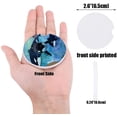 thumbnail image 2 of FMSHPON Hand Drawn Underwater World Whale Set of 6 Car Coaster for Drinks, Absorbent Ceramic Stone Coasters Cup Mat with Cork Base for Home Kitchen Room Coffee Table Bar Decor, 2 of 5