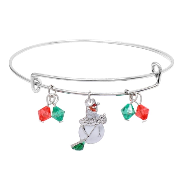 Fiudx Pulsera Navideña, Elegante Collar de Aleación, Diseño de Colgante de Árbol Festivo, Elegante Joyería para Mujer, Ideal para Fiestas y Banquetes, Ideal Como Regalo, Talla Ajustable, Incluye Una