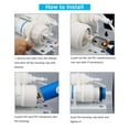 thumbnail image 4 of 400 GPD RO Reverse Osmosis Membrane,1/4inch Quick-Connect Fittings,for Under Sink Home Drinking RO Water Filter System ,Widely Used, 4 of 6
