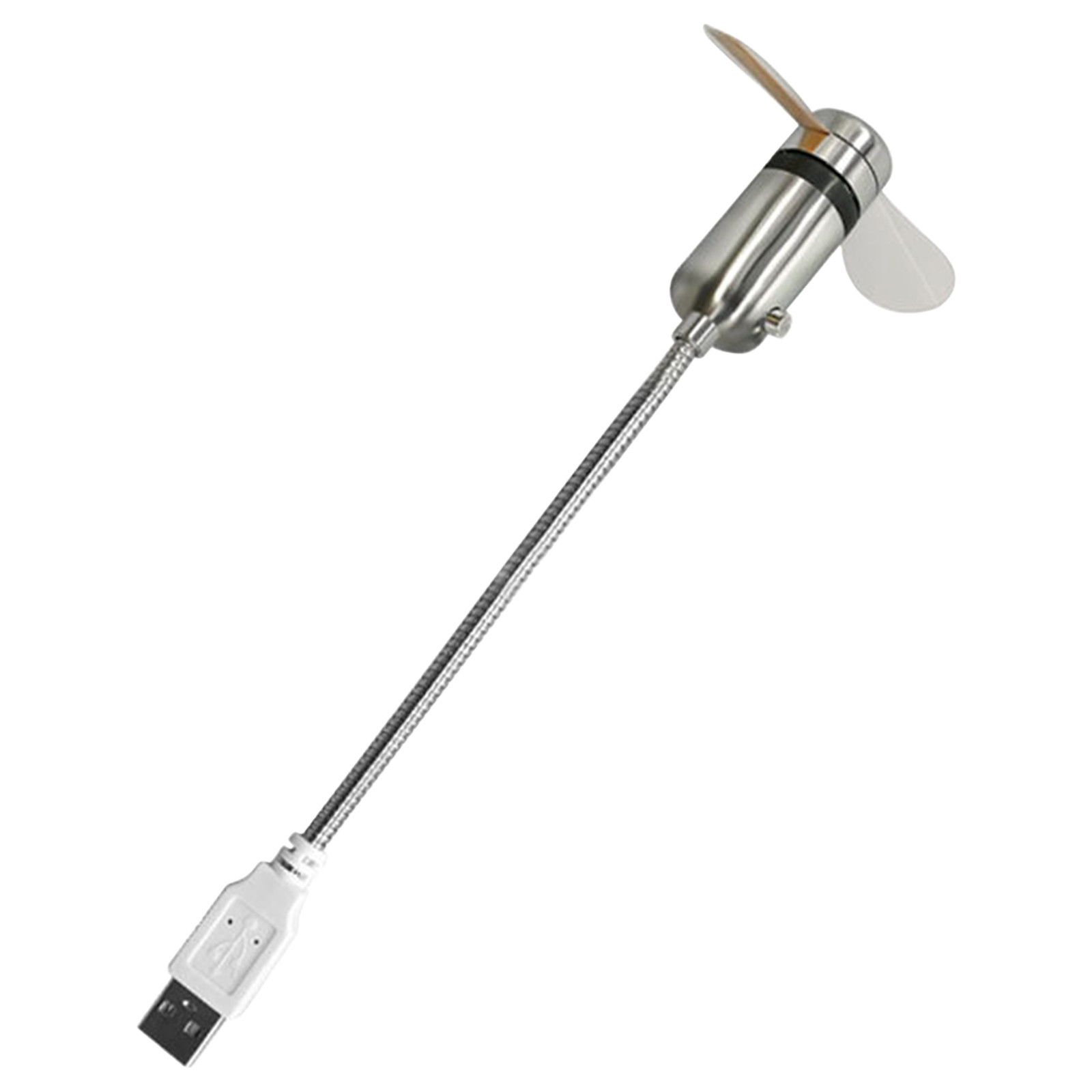 lulshou Portable LED USB Fan Gooseneck Fan USB Desk Fan With Programmable Scrolling Message For