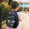 thumbnail image 5 of Invader Zim Gir Schoolbag Backpack Lightweight Daypack Adjustable Satchel Bookbag Shoulders Rucksack Travel Bag, 5 of 6