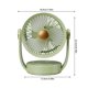 thumbnail image 2 of Ventilador, ventilador de techo, ventilador de escritorio, ventilador portátil de escritorio con circulación de aire, carga USB, para casa, oficina, dormitorio, montaje en pared con luz, ventilador pe, 2 of 5