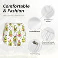 thumbnail image 6 of Lsque Avocado Playing Music Printed Women's Running Shorts with Liner Pockets,Elastic Quick Dry Workout Athletic Gym Yoga Shorts,Womens High Waist Shorts-X-Large, 6 of 9