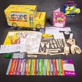 thumbnail image 2 of The Magic School Bus:Human Body Lab By Horizon Group USA,Homeschool STEM Kit,Includes Hands-On Educational Manual,Experiment Cards,Data Notebook,Hinge Joint Model & More ,Yellow, 2 of 9