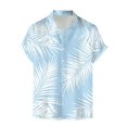 thumbnail image 4 of Mens Hawaiian Shirt Short Sleeve Button Down Shirts Tropical Floral Summer Beach Shirts,S-3XL, 4 of 7