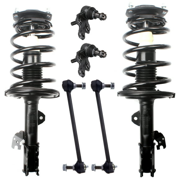 CCIYU 4 pcs Front Strut and Spring shock Assembly 172205 172206 for 2004-2006 for Lexus ES330 2004-2006 for Toyota Camry