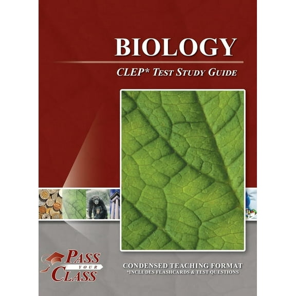 Biology CLEP Test Study Guide, (Hardcover)