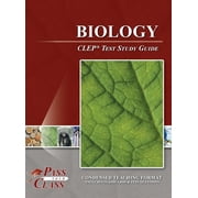 Biology CLEP Test Study Guide, (Hardcover)