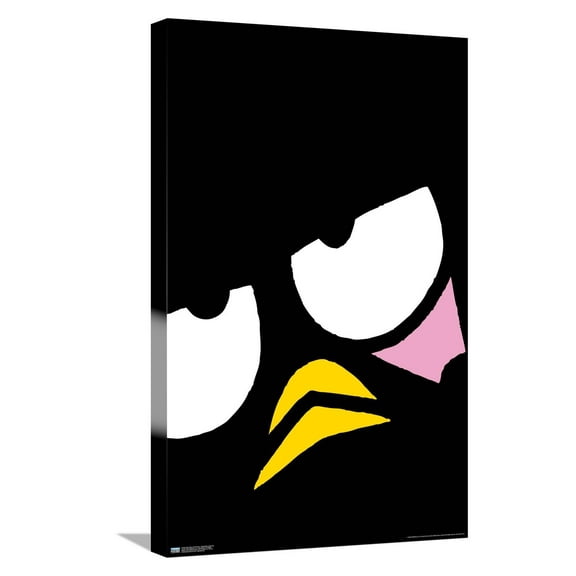 Hello Kitty and Friends: 21 Over The Top - Badtz-Maru Canvas Wall Poster, 14.725" x 22.375"