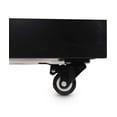 thumbnail image 4 of Stand Up Desk Store 2 Drawer Heavy Duty Mobile Rolling File Cabinet With In-Drawer Device Charging (Black Cabinet/No Cushion), 4 of 8