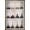 Bronze Framed Version, variant on Eiffel Tower Construction Time Lapse Wall Poster with Push Pins, 14.725" x 22.375"