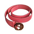 thumbnail image 2 of Gu-cci Pink Leather Belt, 2 of 5