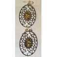 thumbnail image 5 of The One Earring  Lead & Nickel Free   -Color # Silver mix with Yellow and Black   -Item #E 4204, 5 of 7