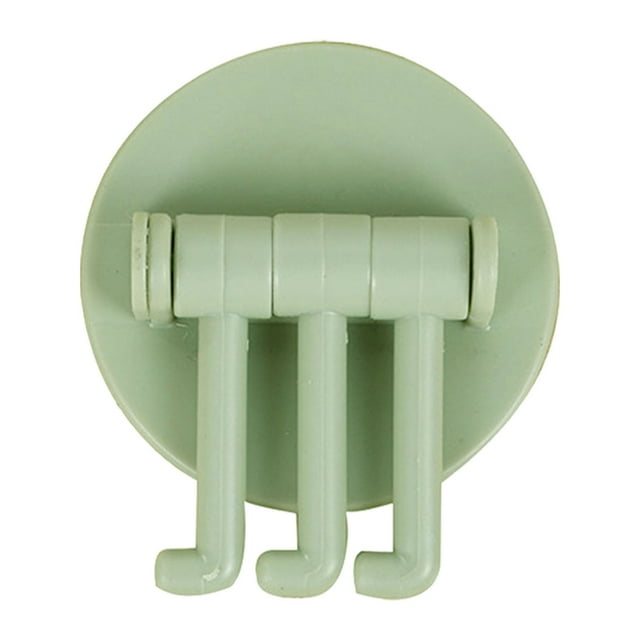 Hearth & Gear Wall Mounted Arms Rotating Hook Hanger Punch Sticking Rack For Kitchen Bathroom Bedroom Versatile Design Random Color over The Door Hook for Wreath Wall Hooks Large Picture Hooks for