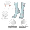 thumbnail image 3 of KLL Milk Tea1 Print Womens Crew Socks Athletic Middle Tube Long Socks Novelty Socks Gifts For Men, 3 of 7
