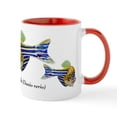 thumbnail image 2 of CafePress - Zebrafish Art Mug - 11 oz Ceramic Mug - Novelty Coffee Tea Cup, 2 of 6