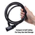 thumbnail image 4 of Candado para bicicleta Master Lock 8364DCC, 1,5 m, con llave negra, 4 of 5