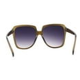 thumbnail image 4 of Oversized Retro Mod Thin Plastic Womens Butterfly Sunglasses Green Smoke, 4 of 4