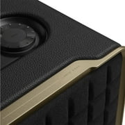 JBL Authentics 200 - Smart home speaker with Wi-Fi, Bluetooth and Voice Assistants with retro design - Black
