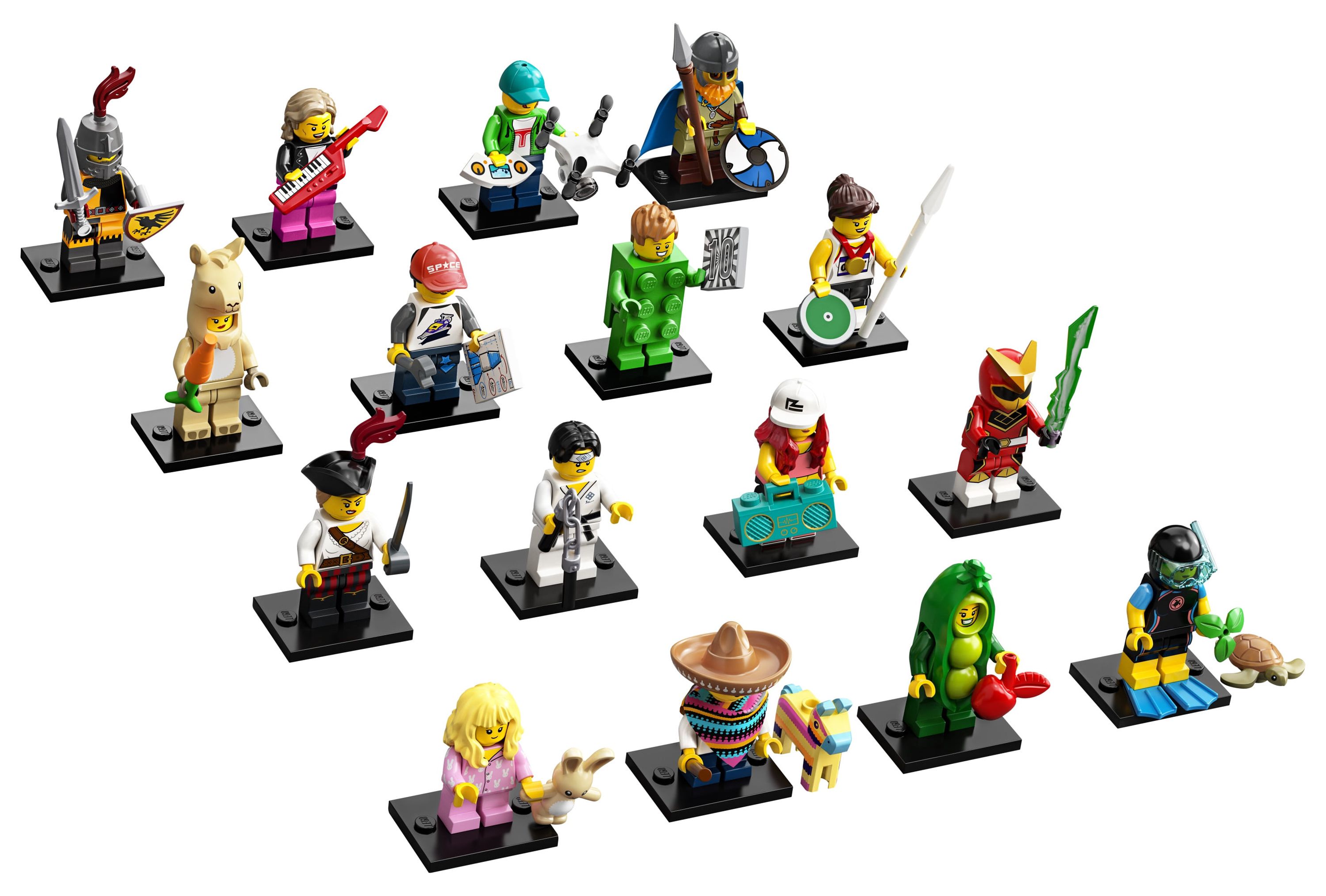 LEGO Minifigures Series 20 71027 Building Kit (1 of 16 to Collect), featuring Characters to Collect and Add to Existing Sets - image 2 of 5