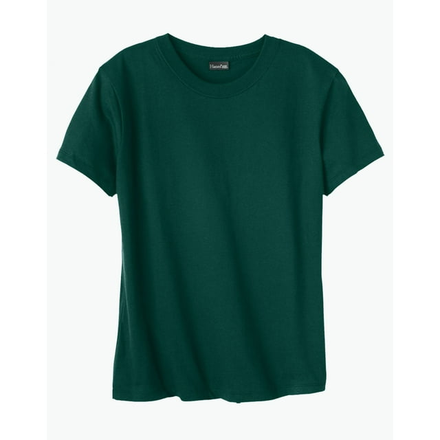 Hanes Womens Perfect-T T-Shirt, 3XL, Deep Forest