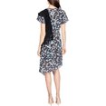 thumbnail image 2 of Rachel Roy Womens Mixed-Ruffle Asymmetrical A-line Dress, Black, X-Large, 2 of 2