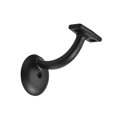 thumbnail image 1 of Soporte para barandilla khtumeware negro mate, resistente, paquete de 6, 1 of 5