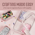 thumbnail image 2 of Cook With Color 4-Compartment Mini Snackle Box, Charcuterie and Snack Container, Divided Serving Tray with Lids, Dishwasher Safe, Pink, 2 of 10