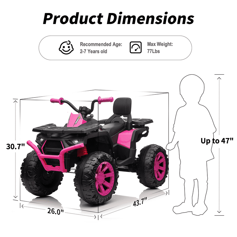 24 volt four wheeler walmart sale