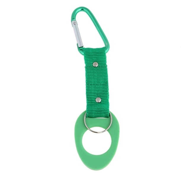 Clip Sostenedor de Botella de Agua Sunnimix Hebilla de correas de nylon al aire libre Verde
