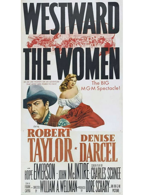 Westward the Women Poster Movie 20 x 40 In - 51cm x 102cm Robert Taylor Denise Darcel Hope Emerson John McIntire Julie Bishop