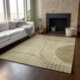 thumbnail image 6 of Addison Rugs Mayfield Washable Transitional Striped Brown Rectangle Rug, 10' x 14', 6 of 6