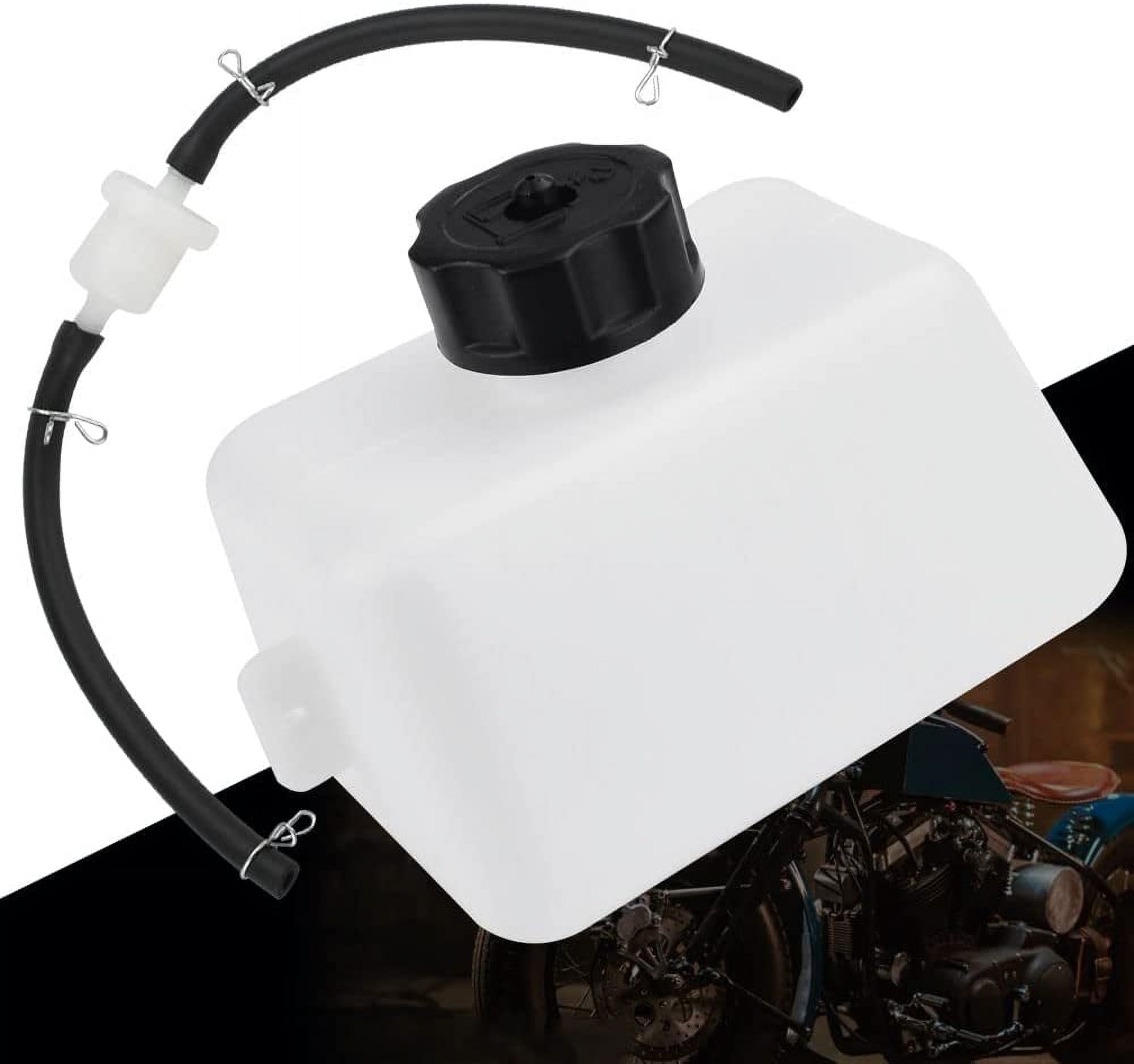 BUZIFU Mini Moto Gas Fuel Filter Tank with Hose Line