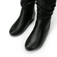 thumbnail image 3 of BURUDANI Women's Platform wide Knee High Fashion Pull On Slouchy Boots, 3 of 6