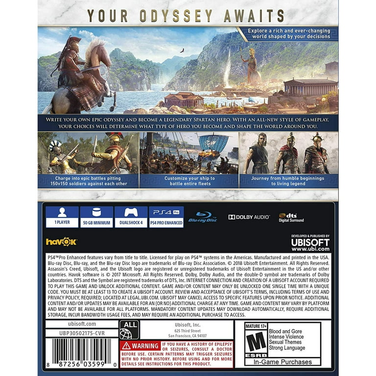 Assassin's Creed Odyssey, 4 - Walmart.com