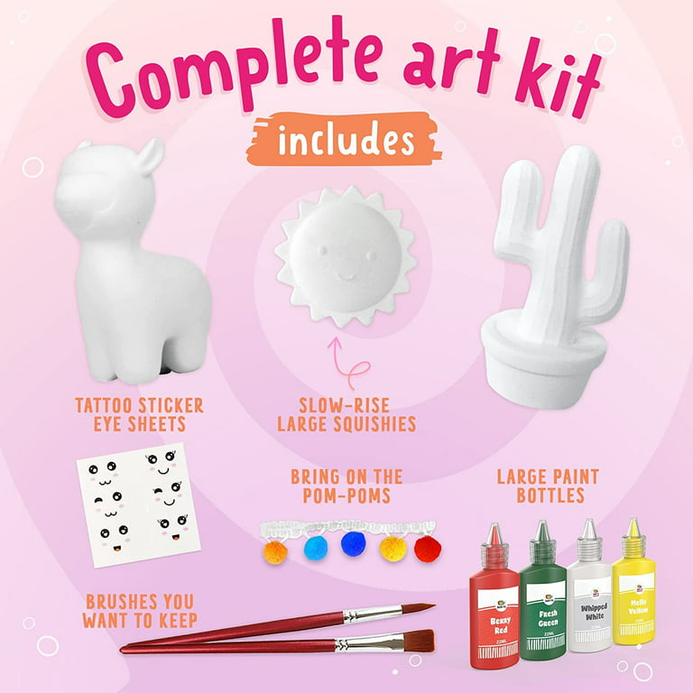 Paint Your Own Squishies Kit, DIY Stress Toy