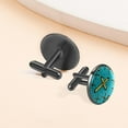 thumbnail image 6 of Easter Men's Cufflinks Set for Formal Attire, Made of Stainless Steel, for Workplace and Special Occasions, 6 of 6