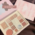 thumbnail image 3 of POINTERTECK Silk Touch Eyeshadow Palette Create Radiant 3D Makeup Looks with Skin-touch Blush Eyeshadow Palette, 3 of 9