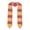 Sharp Corner, variant on Fuzoiu Red Ice Cream Print Graduation Sash,Graduation Stole,Unisex Adult Graduation Stole Shawl 91" Long,for Academic Commencements Shawl-Sharp Corner