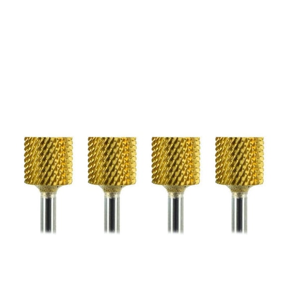 Gold Carbide Backfill Bits -CC6- Four Pack for Nails | CC6-4PK