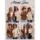 thumbnail image 5 of Blusa holgada de pana VICHYIE para mujer, 5 of 7