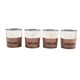 thumbnail image 2 of 4 fundas de acero inoxidable para vasos de metal, para camping, irrompibles. Blanco lechoso, 2 of 9